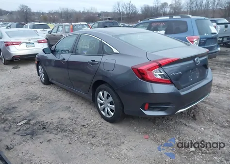 2019 Honda Civic Lx из США, поврежденный, VIN 2HGFC2F60KH505805